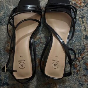 Penningtons Elegant Black Strappy Sandals